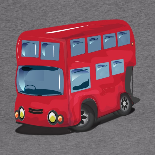 Red London Bus by nickemporium1